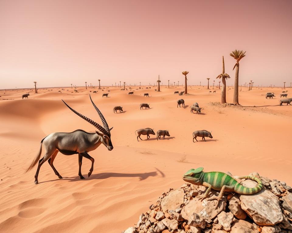 Wüstentiere Namibia Anpassungsstrategien