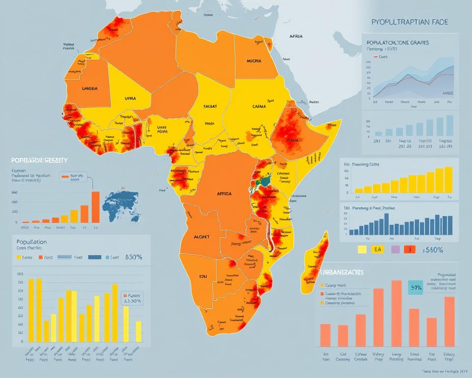 Afrikanische Demografie Bevölkerungswachstum