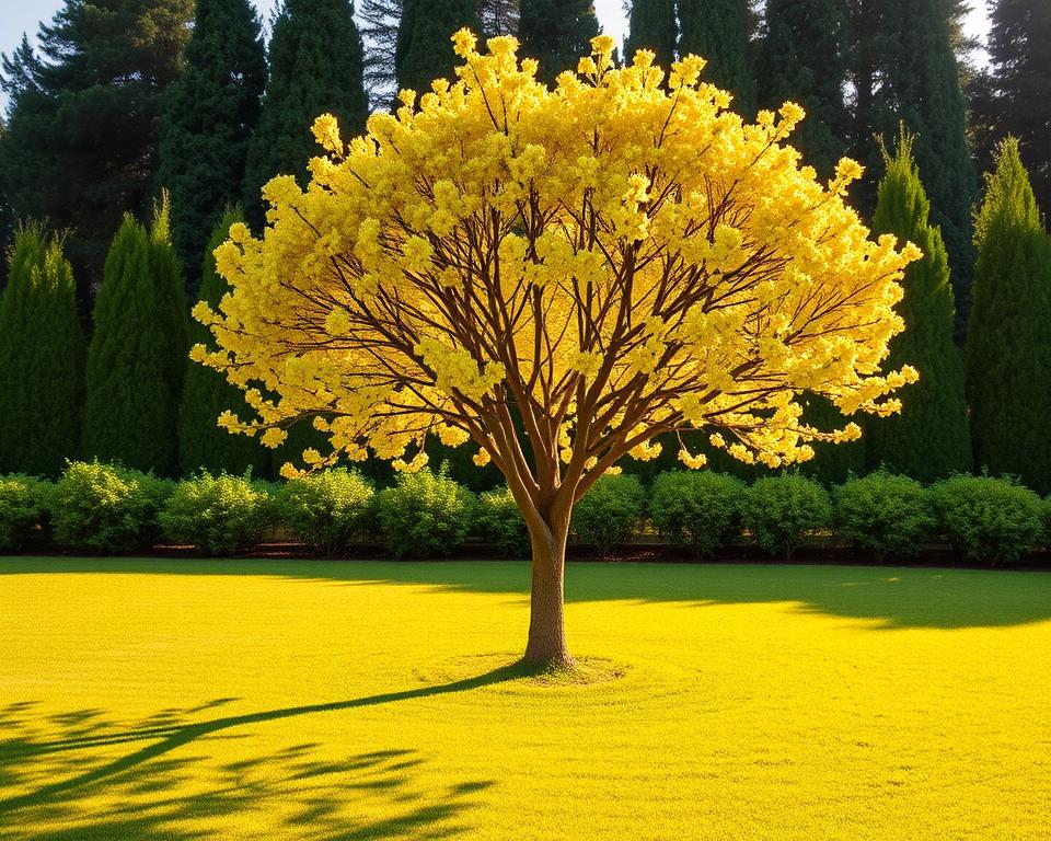 Akazien Baum im Garten