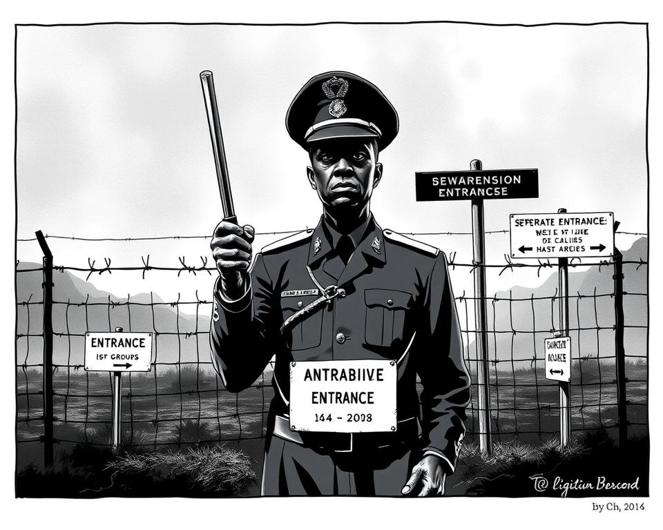 Apartheid Segregationsgesetze