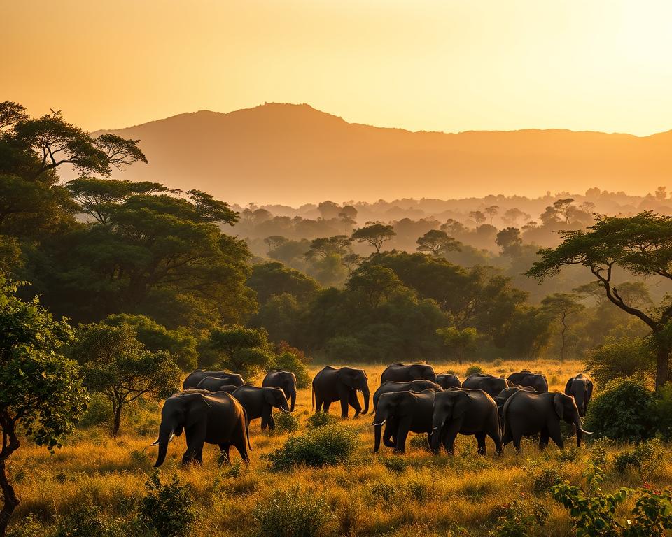 Bedrohte Wildtiere in Benin