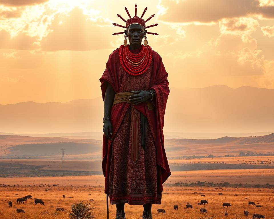 Engai höchstes Wesen Massai-Glauben