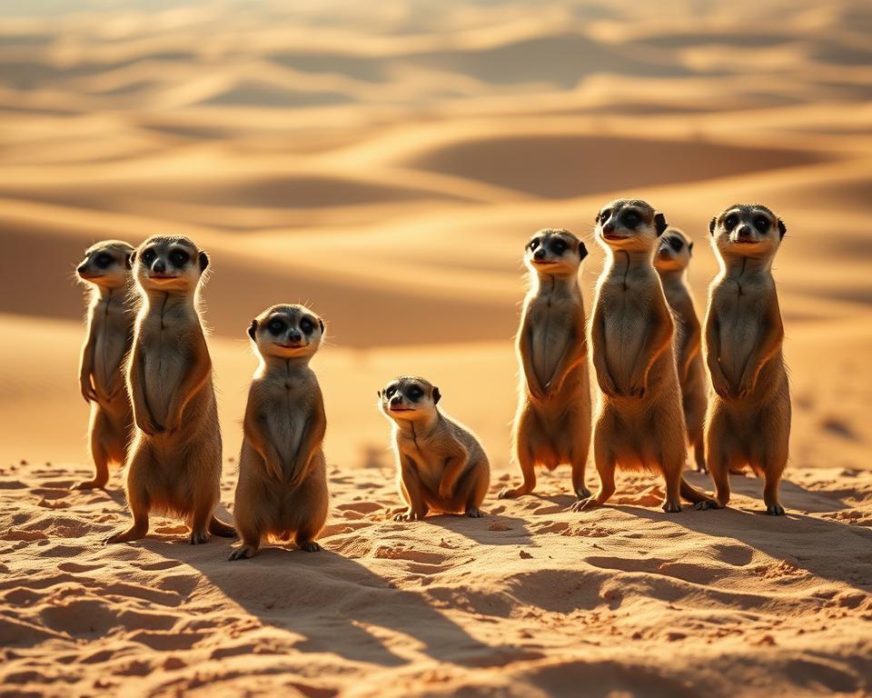 Erdmännchen Jagdverhalten