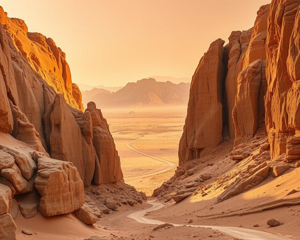Geschichte Sinai Landschaft