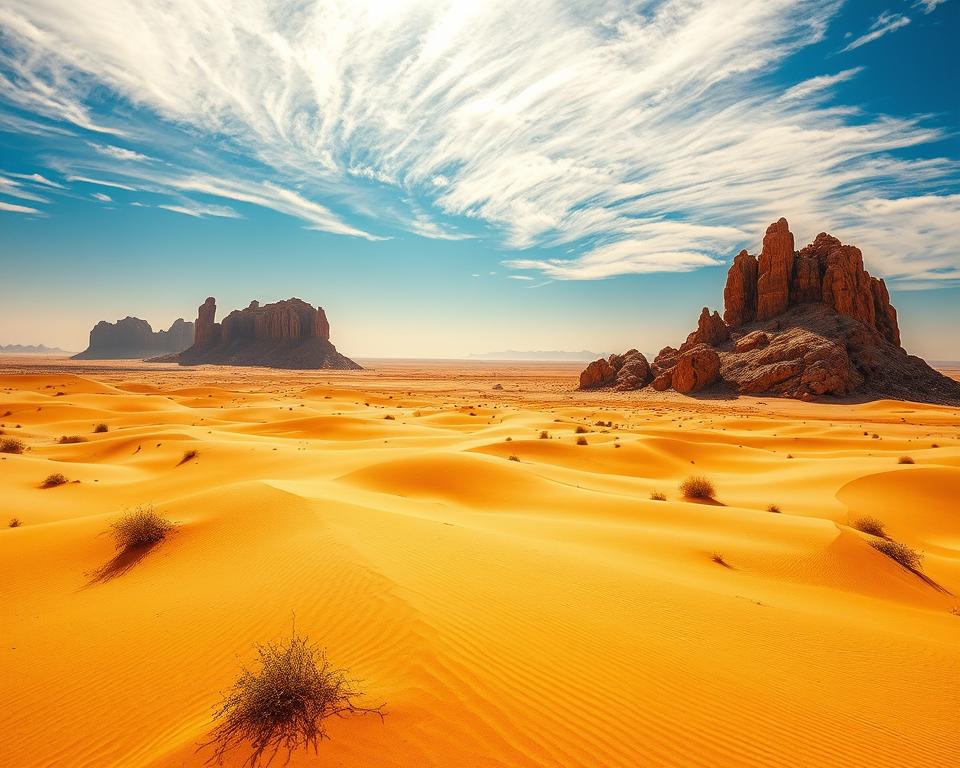 Klima Dschibuti Wüstenlandschaft