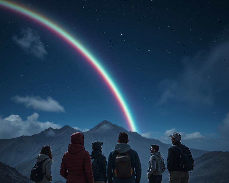 Mondregenbogen Entdeckungsgeschichte