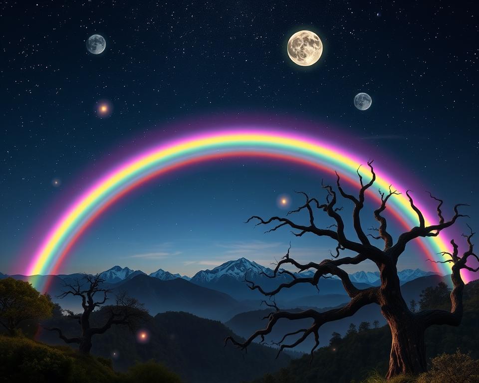 Mondregenbogen Mythologie