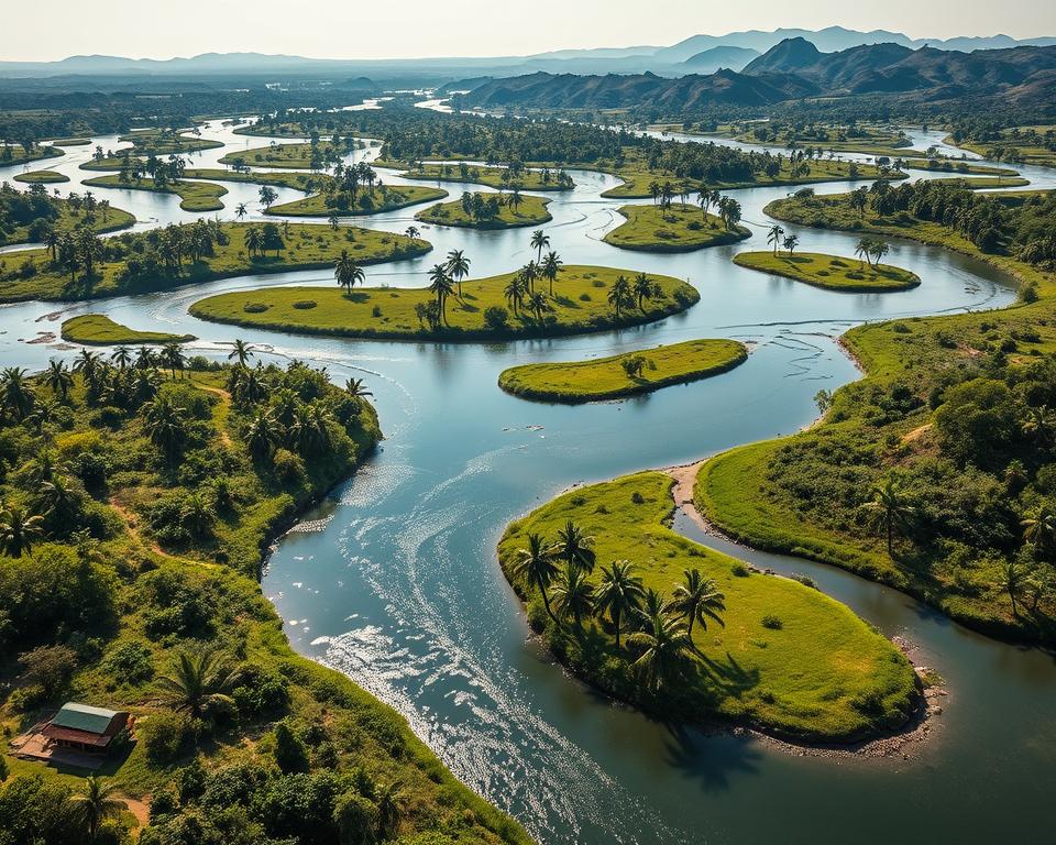 Niger Flusssystem Westafrika