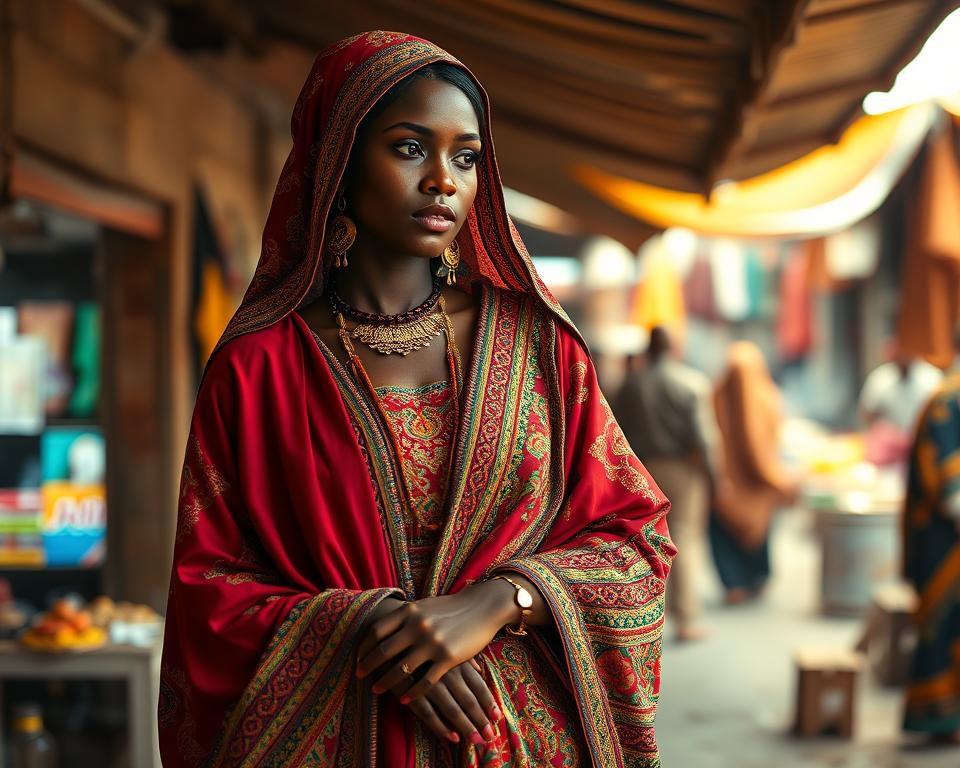 Sudanesische traditionelle Kleidung