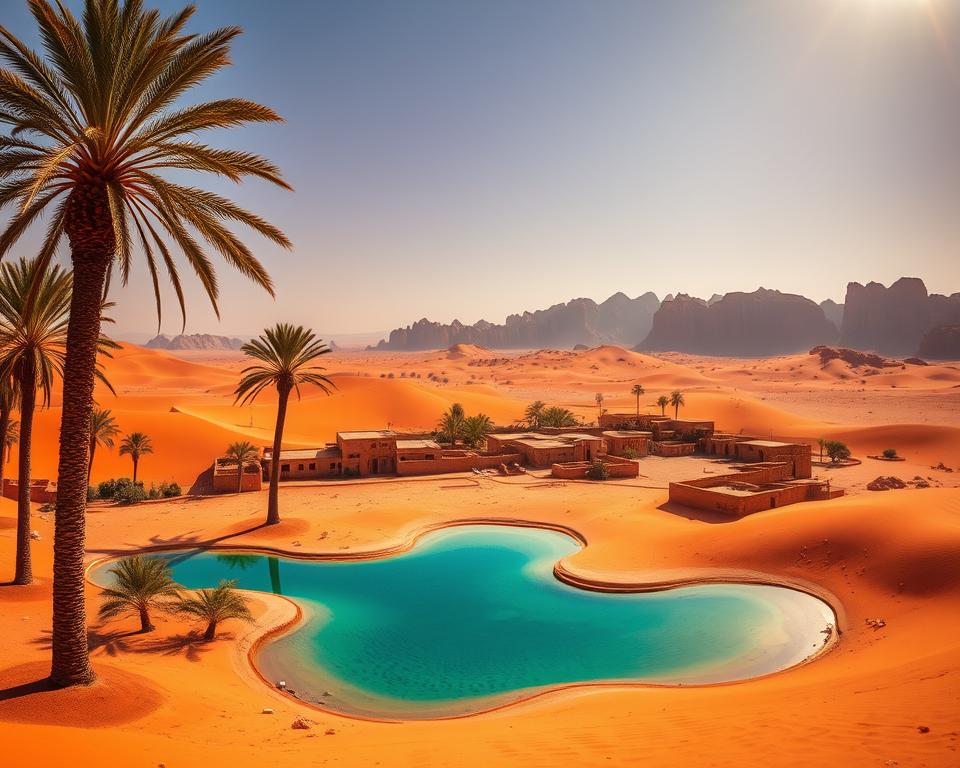 Timimoun rote Oase Algerien