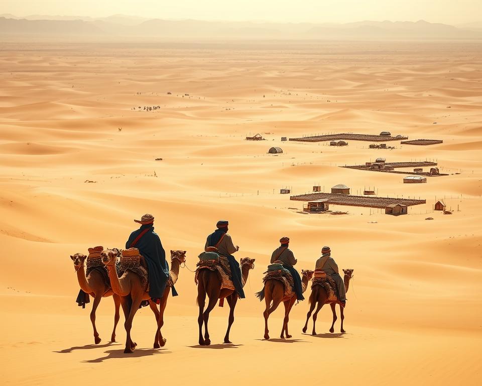 Touareg Karawanenhandel in der Sahara