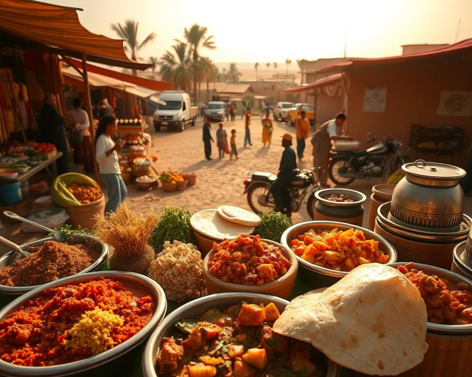 Traditionelle sudanesische Küche
