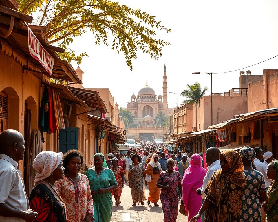 Wolof Sprache in Senegal