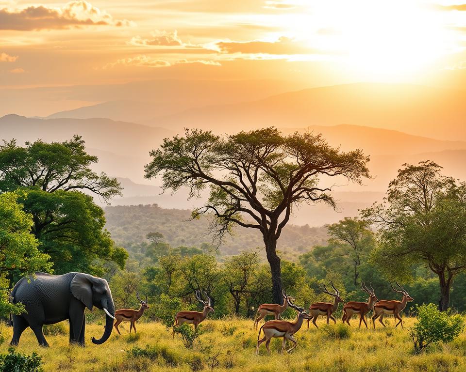 Yankariwildreservat Wildtiere