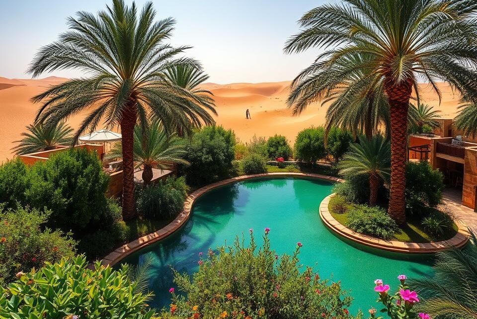 oasen in der sahara