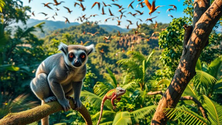 tiere aus madagaskar
