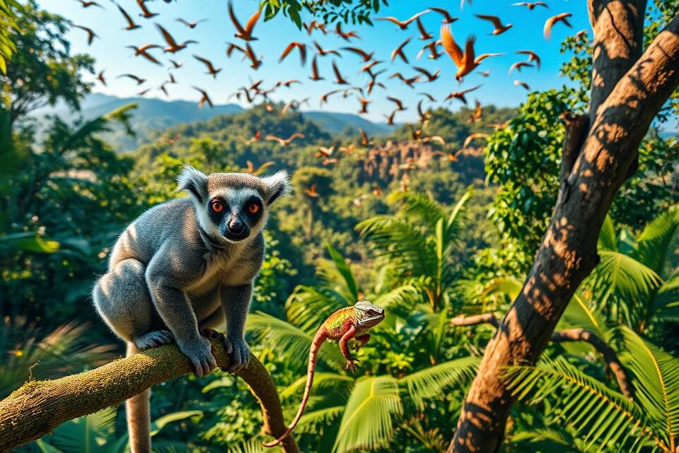tiere aus madagaskar