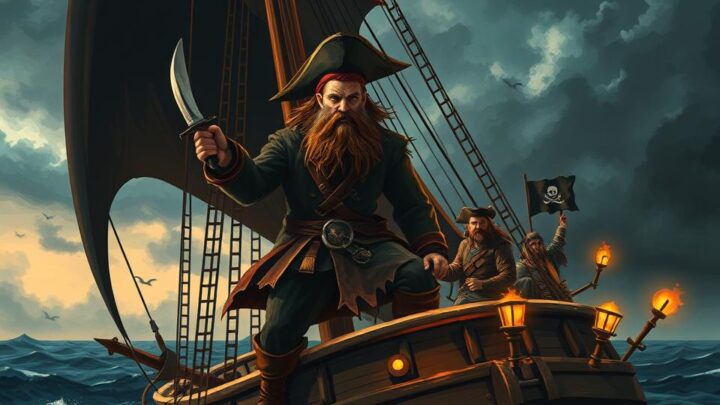 Black Beard Piraten
