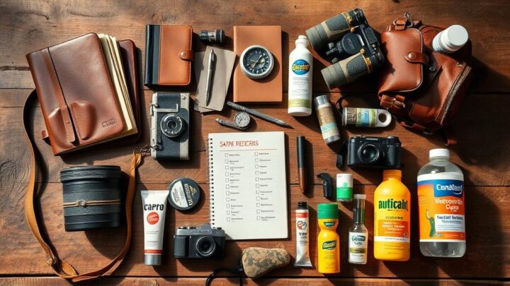 Namibia Packliste