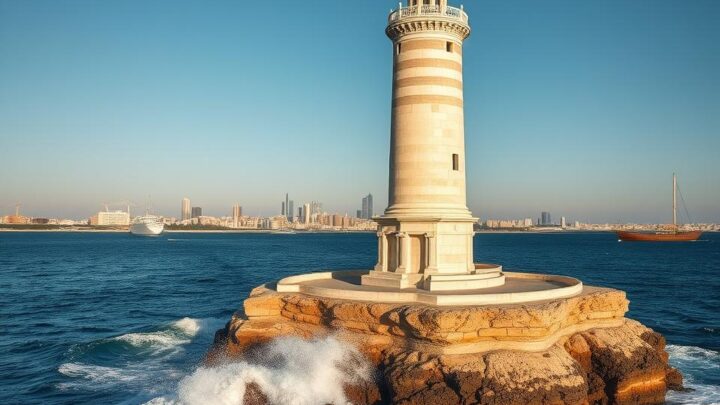 der Leuchtturm von Pharos