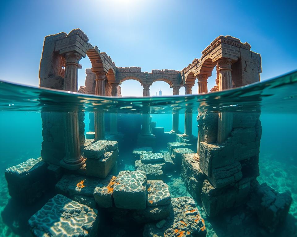 pharos lighthouse unterwasserfunde