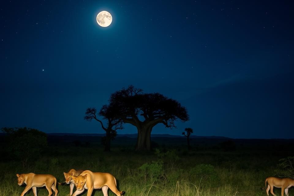 Nachtsafari im Krüger-Nationalpark