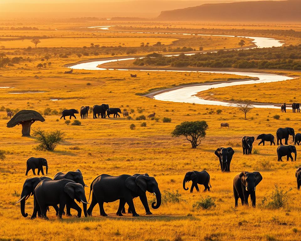 Tierwelt und Landschaft im Nationalpark