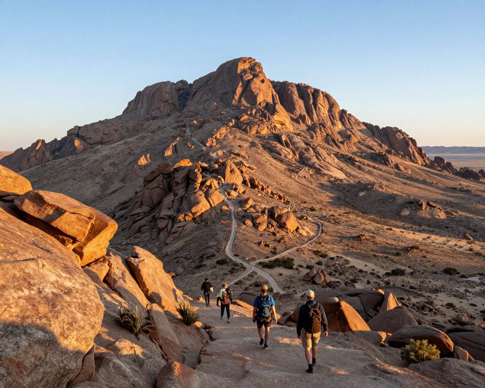 Brandberg Wanderrouten Übersicht