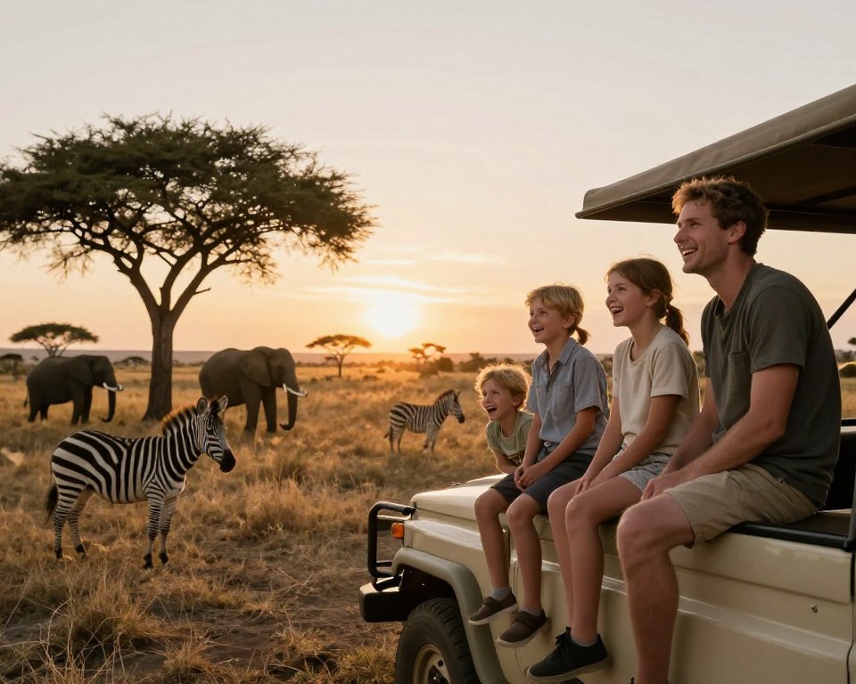 Familiensafari Kenia mit Kindern