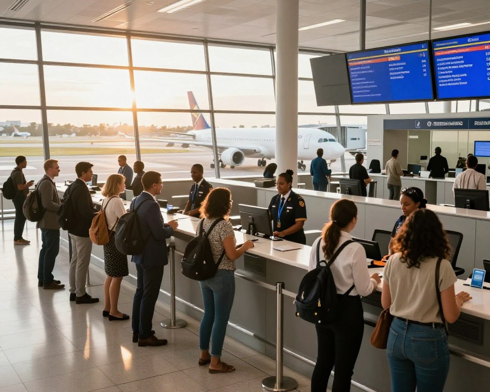 Flughafen Südafrika Einreise