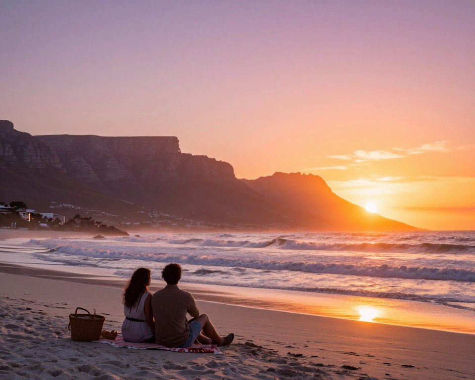 Fotospots Camps Bay Sonnenuntergang