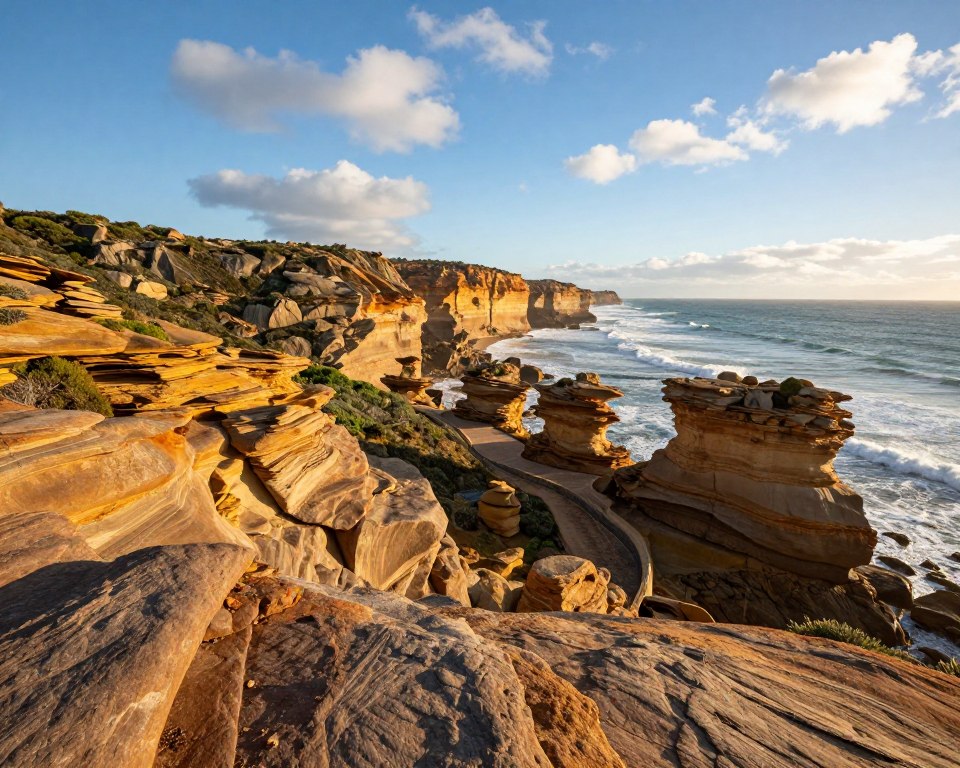 Geologische Formationen im Robberg Nature Reserve