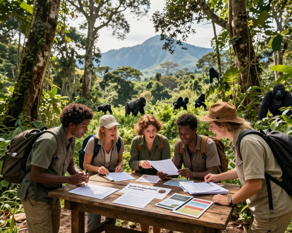 Gorilla Trekking Genehmigung Prozess Gorilla Trekking Genehmigung Prozess