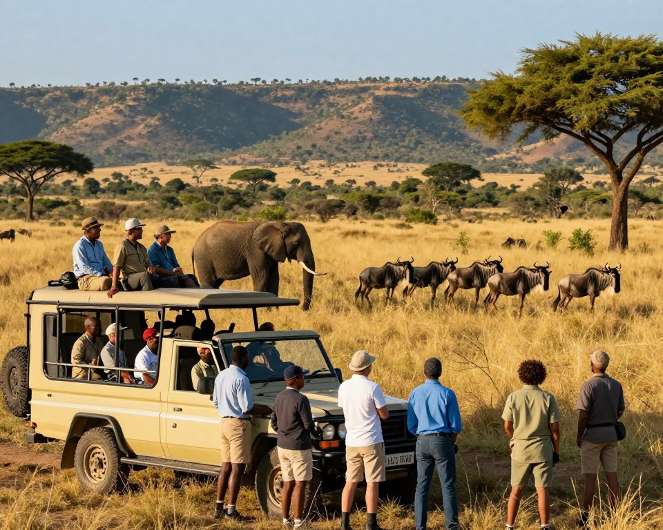 Hluhluwe Nationalpark Safari Aktivitäten