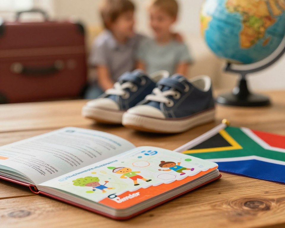 Kinderreisepass Südafrika Dokumente