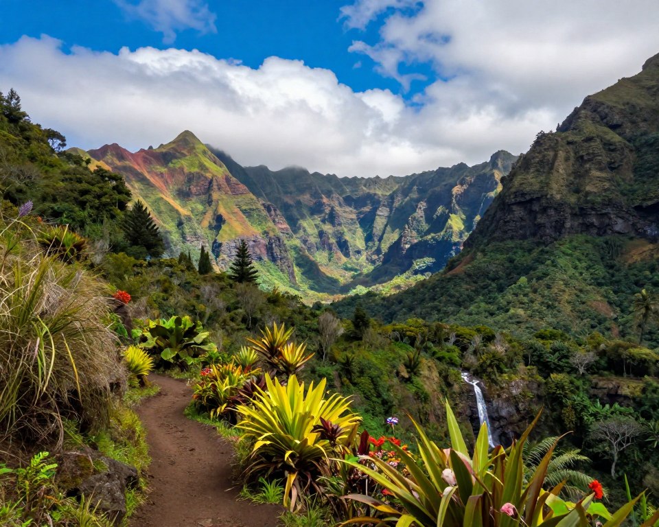 La Reunion Wandern Landschaft