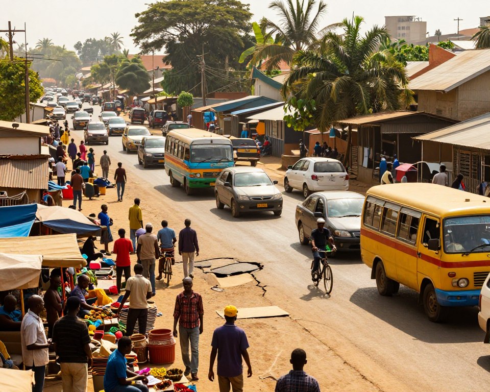 Madagaskar Straßenverkehr Herausforderungen