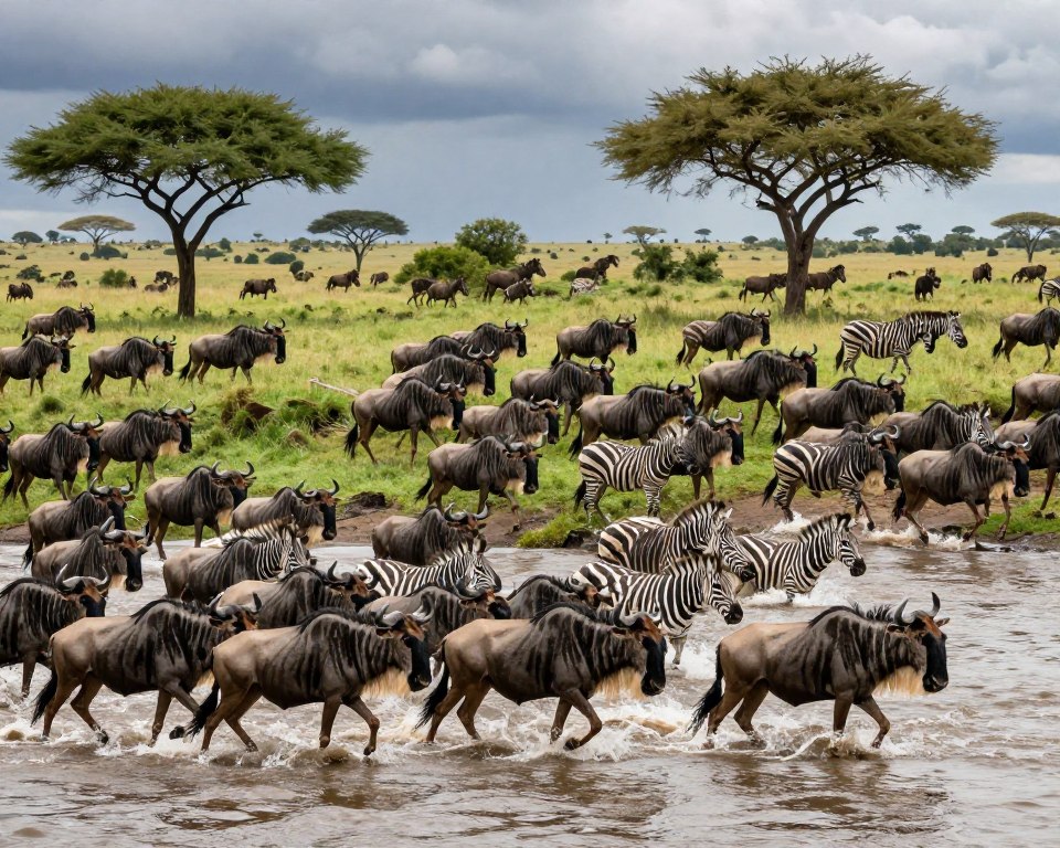 Masai Mara Tierwanderung