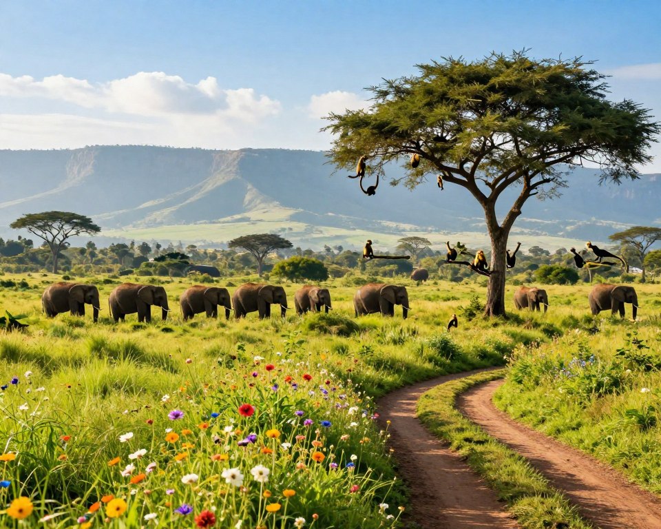 Monatliche Reisezeit Uganda