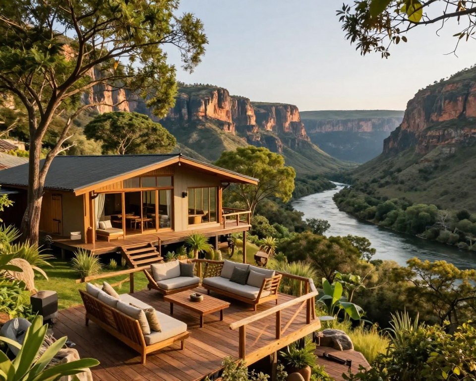 Nachhaltige Lodge Südafrika Ökotourismus