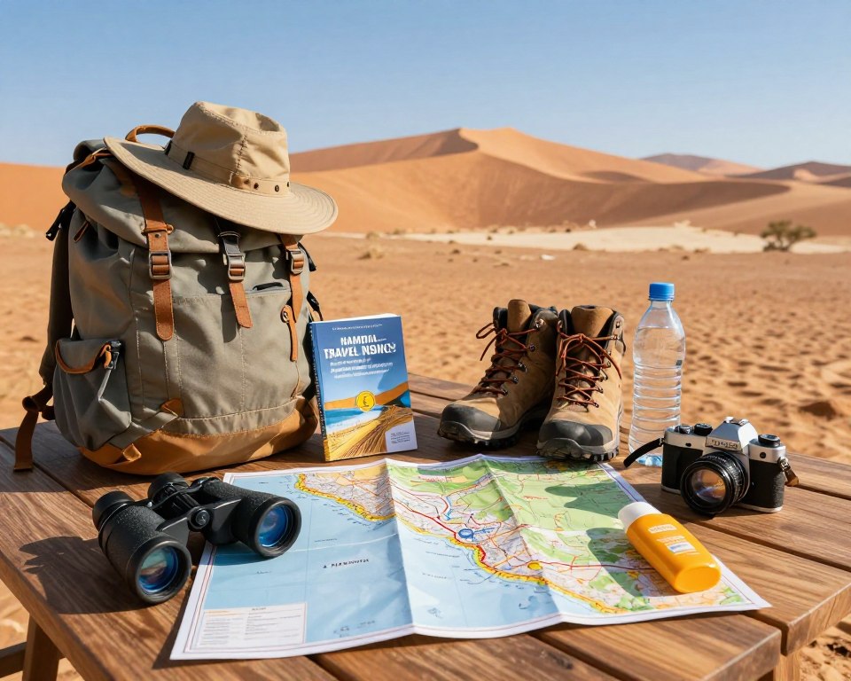 Namibia Reisevorbereitung Packliste