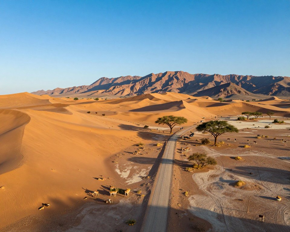 Namibia Reisezeit Landschaftsübersicht