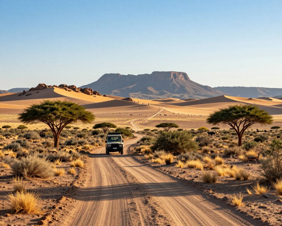 Namibia Safari Routenplanung