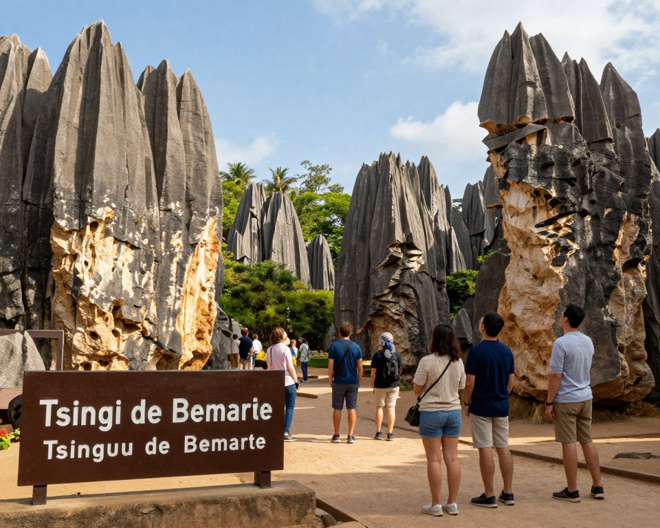 Nationalpark Eintritt Tsingy de Bemaraha