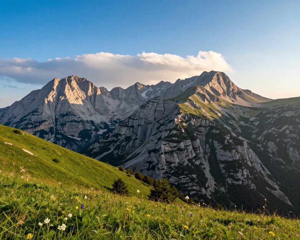 Olymp Gipfel Panorama