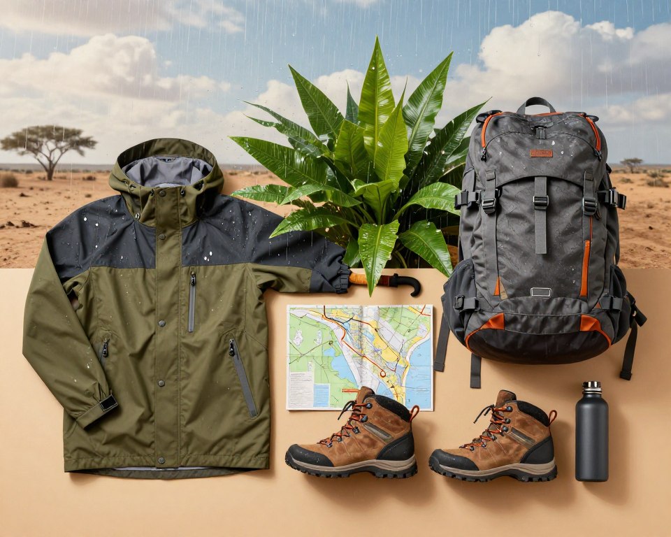 Packliste Namibia Regenausrüstung