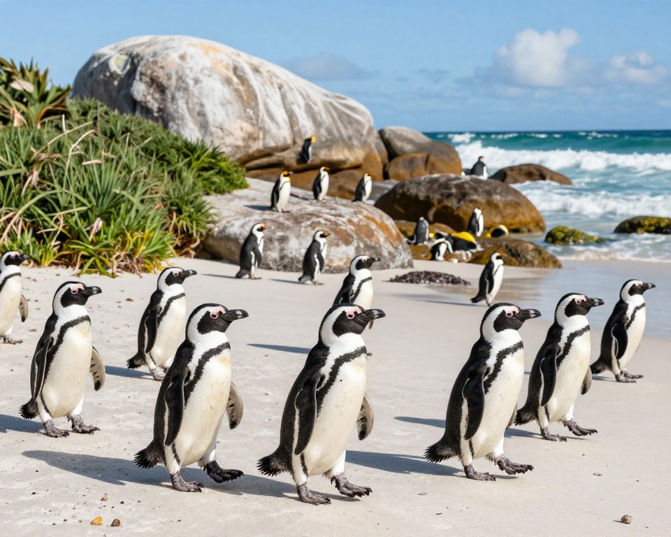 Pinguinkolonie Boulders Beach Südafrika