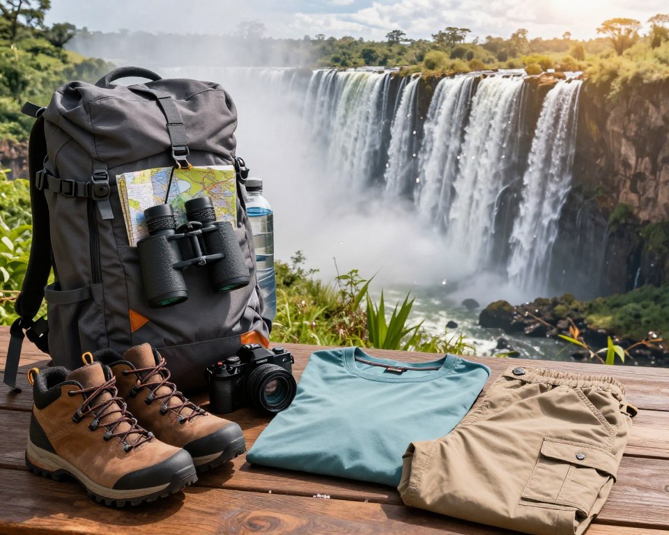 Praktische Reiseausrüstung Victoria Falls
