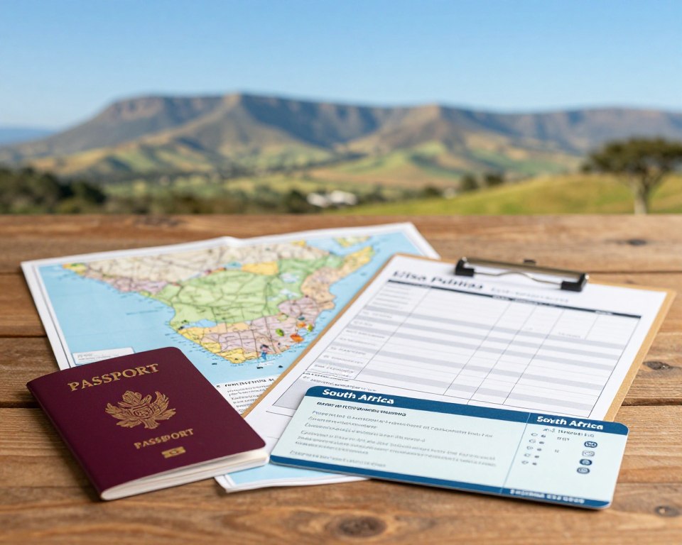 Reisedokumente für Südafrika