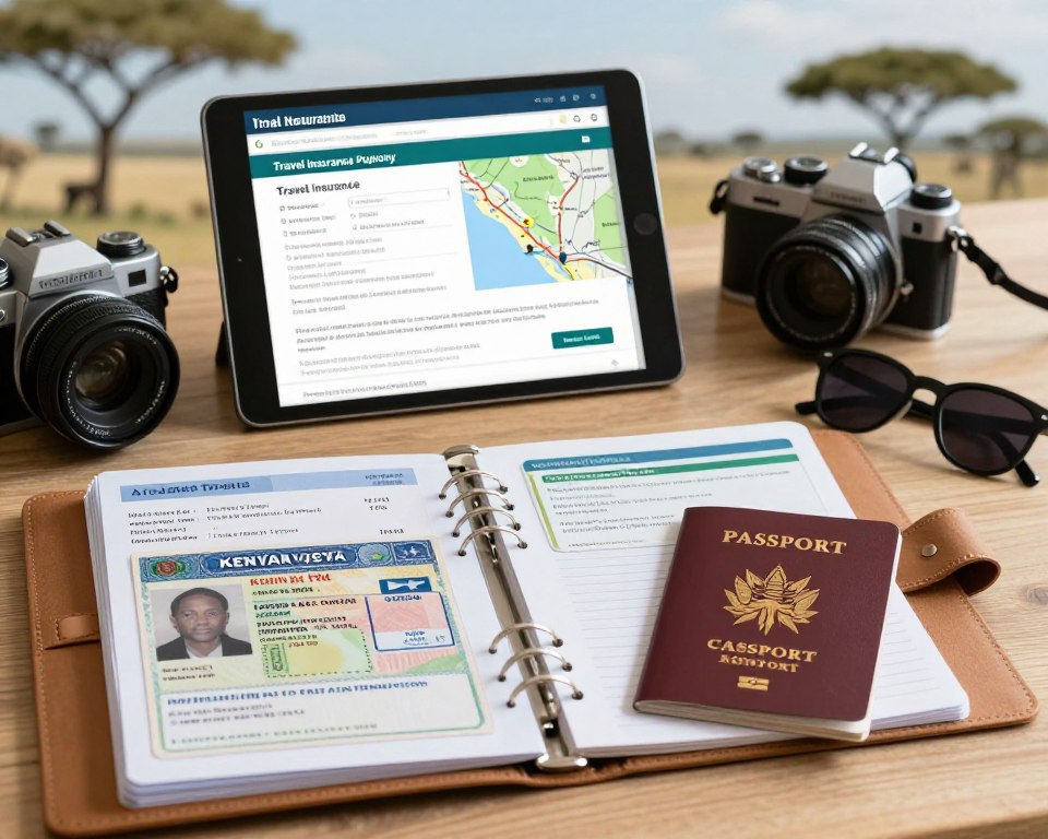 Reisedokumente und Versicherungen für Kenia